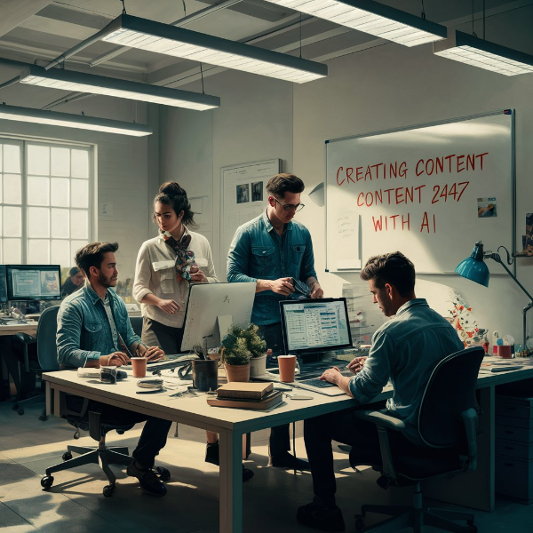 Creando contenido Creando contenido con IA